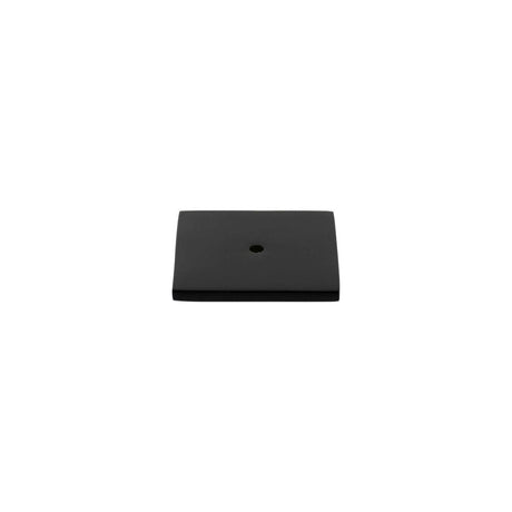 Millhouse Brass Cabinet Hardware Matt Black / Backplate Only Millhouse Brass Square Cabinet Handle Backplate - Matt Black