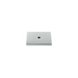 Quality image of Millhouse Brass Square Cabinet Handle Backplate - Polished Chrome | Sku. mhcbs50pc | available from Trade Door Handles.