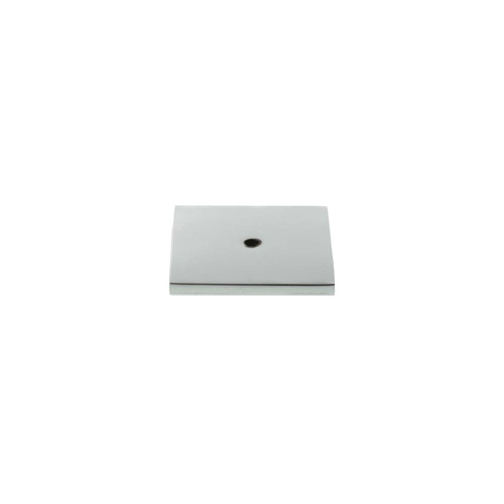 Millhouse Brass Cabinet Hardware Polished Chrome / Backplate Only Millhouse Brass Square Cabinet Handle Backplate - Polished Chrome
