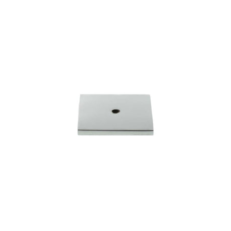 Millhouse Brass Cabinet Hardware Polished Chrome / Backplate Only Millhouse Brass Square Cabinet Handle Backplate - Polished Chrome