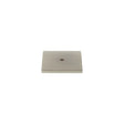 Quality image of Millhouse Brass Square Cabinet Handle Backplate - Satin Nickel | Sku. mhcbs50sn | available from Trade Door Handles.