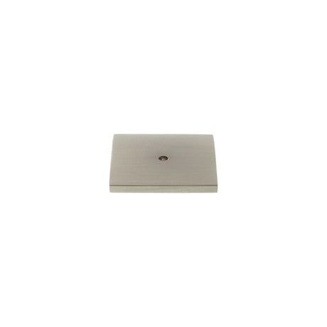 Millhouse Brass Cabinet Hardware Satin Nickel / Backplate Only Millhouse Brass Square Cabinet Handle Backplate - Satin Nickel