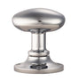 High quality image of Carlisle Brass - Oval Mortice Knob - Polished Chrome | Sku. mk001cp | Trade Door Handles.