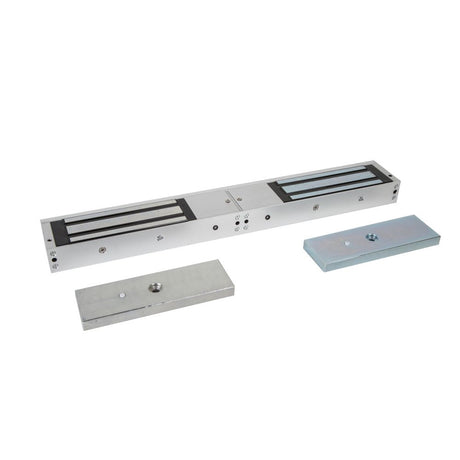 High quality image of the Zoo Hardware - Standard Double Monitored Magnetic Lock 1200lbs (545kgs x2) Holding Force | Sku. ml1200-d-m | available to order from Trade Door Handles in Kendal.
