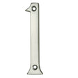 High quality image of Carlisle Brass - Numerals (0-9) Number 1 - Satin Chrome | Sku. n1sc | Trade Door Handles.