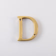 High quality image of Carlisle Brass - Letter D - Polished Brass | Sku. nd | Trade Door Handles.