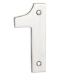 High quality image of Eurospec - Numerals Number 1 - Bright Stainless Steel | Sku. num10101bss | Trade Door Handles.