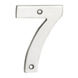 High quality image of Eurospec - Numerals Number 7 - Bright Stainless Steel | Sku. num10107bss | Trade Door Handles.