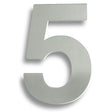 High quality image of Eurospec - Stainless Steel 7" Numerals (0-9) (Number 5) - Bright Stainless Steel | Sku. num10175bss | Trade Door Handles.