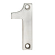 High quality image of Eurospec - Numerals Number 1 - Satin Stainless Steel | Sku. num10501sss | Trade Door Handles.