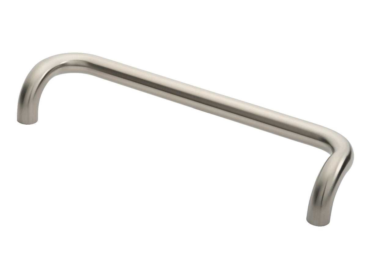 High quality image of Eurospec - Cranked Pull Handle 450mm Centres - Satin Stainless Steel | Sku. pcc1450sss | Trade Door Handles.