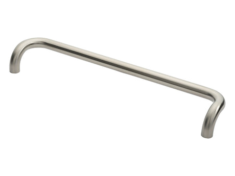 High quality image of Eurospec - 30mm Cranked Pull Handle 600mm Centres - Satin Stainless Steel | Sku. pcc1600sss | Trade Door Handles.