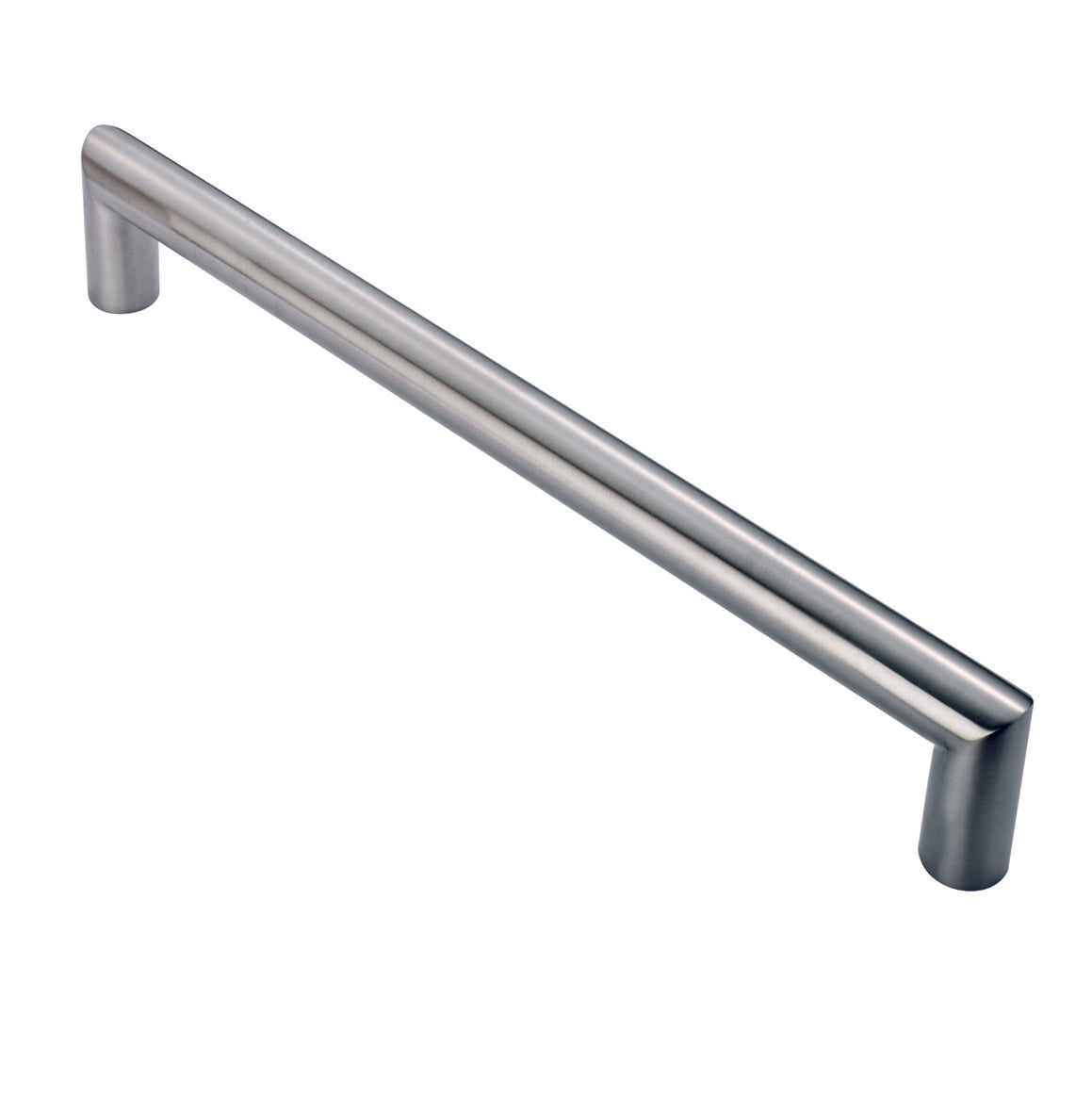 High quality image of Eurospec - 30mm Mitred Pull Handle 450mm Centres - Satin Stainless Steel | Sku. pcm1450sss | Trade Door Handles.