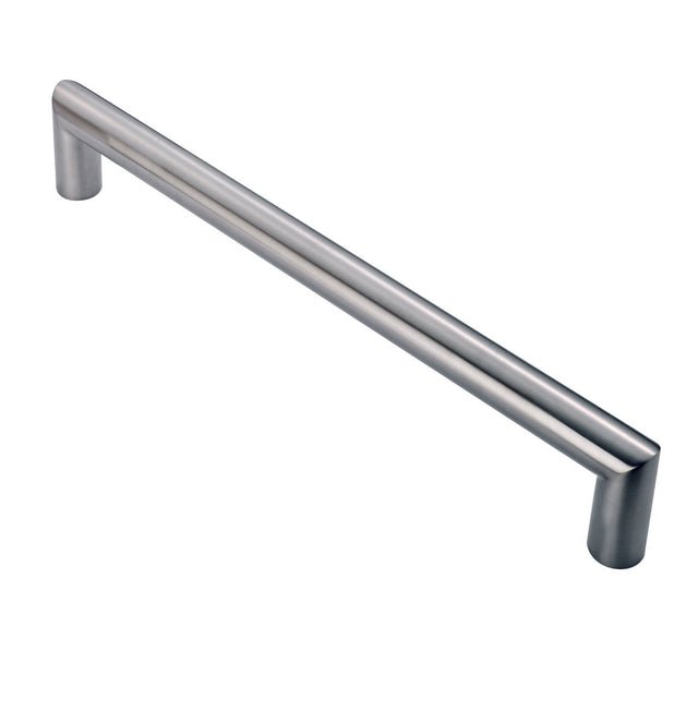 High quality image of Eurospec - 30mm Mitred Pull Handle 450mm Centres - Satin Stainless Steel | Sku. pcm1450sss | Trade Door Handles.