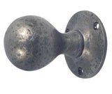 High quality image of Frelan - Jedo Ball Shape Mortice Door Knobs Pewter Sku. PEW5