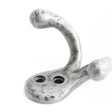 High quality image of Frelan - Antique Double Robe Hooks Pewter Sku. PEW79