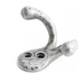 This is an image showing the Frelan - Double Robe Hook - Pewter available to order from Trade Door Handles in Kendal