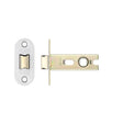 High quality image of the PR0 - Project Range - Project Tubular Latch 64mm - Bolt Through - Radius - Stain Stainless Steel | Sku. prtl64rss | available to order from Trade Door Handles.