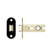 High quality image of the PR0 - Project Range - Project Tubular Latch 76mm - UKCA/CE, Radius Forend - Powder Coated Black | Sku. prtl76fd-r-pcb | available to order from Trade Door Handles.
