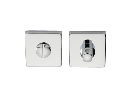 High quality image of Manital - Square Standard Turn and Release - Polished Chrome | Sku. qt004cp | Trade Door Handles.