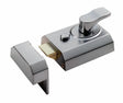 High quality image of Eurospec - Contract Rim Cylinder Nightlatch 60mm Lockcase Only - Satin Chrome | Sku.RCN8260L/SC | Trade Door Handles.