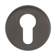 High quality image of Manital - Euro Profile Escutcheon-Anthracite | Sku.RE001ANT | Trade Door Handles.
