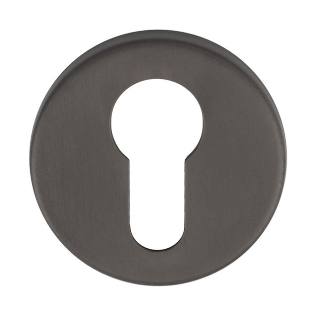 High quality image of Manital - Euro Profile Escutcheon-Anthracite | Sku.RE001ANT | Trade Door Handles.
