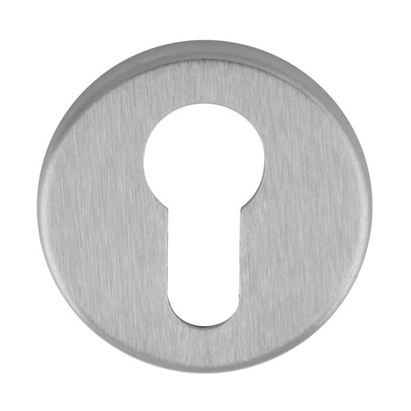 High quality image of Manital - Euro Profile Escutcheon-Satin Chrome | Sku.RE001SC | Trade Door Handles.
