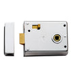 High quality image of Eurospec - Traditional Rim Latch - Polished Chrome | Sku. rle8043pc | Trade Door Handles.