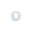 High quality image of the Rosso Maniglie - Euro Profile Escutcheon 50mm dia - Polished Chrome | Sku. rm001cp | available to order from Trade Door Handles.