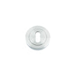 High quality image of the Rosso Maniglie - Standard Profile Escutcheon 50mm dia - Satin Chrome | Sku. rm002sc | available to order from Trade Door Handles.