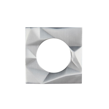 High quality image of the Rosso Maniglie - Spare Frattura Square Rose Pack - Satin Chrome | Sku. rmsqsr03-sc | available to order from Trade Door Handles.
