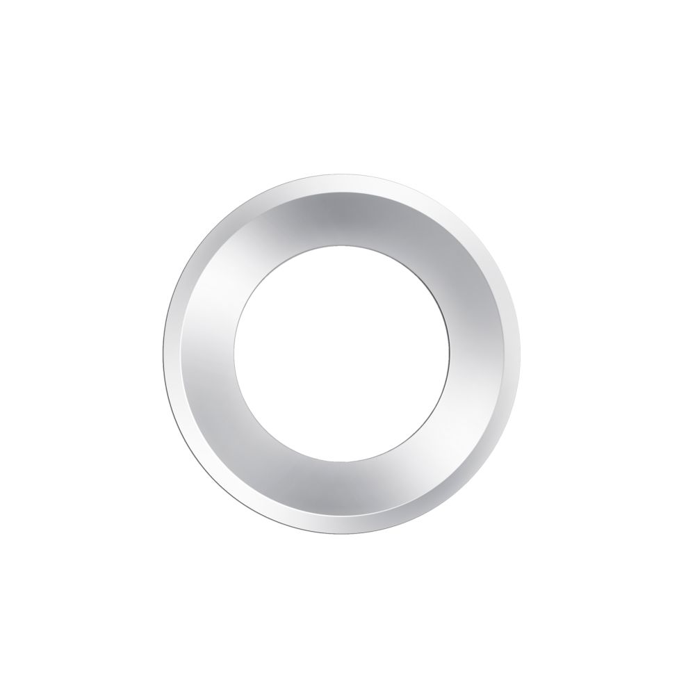High quality image of the Rosso Maniglie - Spare Picco Round Rose (Single) - Polished Chrome | Sku. rmsr02-cp | available to order from Trade Door Handles.