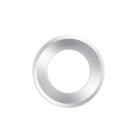 High quality image of the Rosso Maniglie - Spare Picco Round Rose (Single) - Polished Chrome | Sku. rmsr02-cp | available to order from Trade Door Handles.