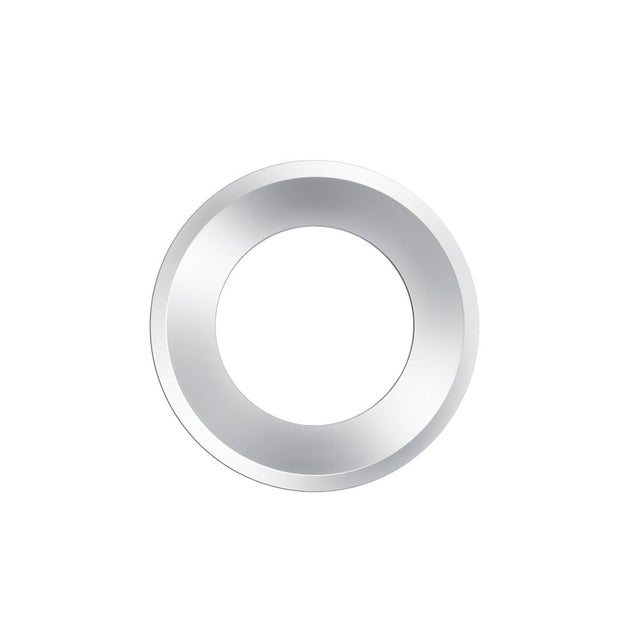 High quality image of the Rosso Maniglie - Spare Picco Round Rose (Single) - Polished Chrome | Sku. rmsr02-cp | available to order from Trade Door Handles.