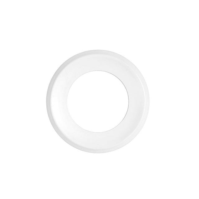 High quality image of the Rosso Maniglie - Spare Picco Round Rose (Single) - Powder Coated White | Sku. rmsr02-pcw | available to order from Trade Door Handles.
