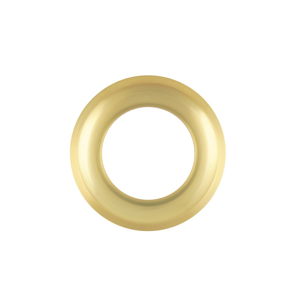 High quality image of the Rosso Maniglie - Spare Picco Round Rose (Single) - Satin Brass | Sku. rmsr02-sb | available to order from Trade Door Handles.