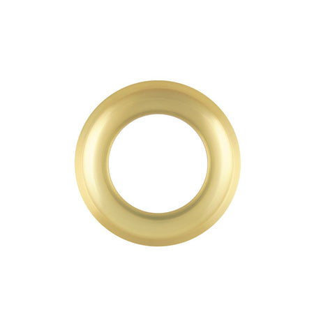 High quality image of the Rosso Maniglie - Spare Picco Round Rose (Single) - Satin Brass | Sku. rmsr02-sb | available to order from Trade Door Handles.