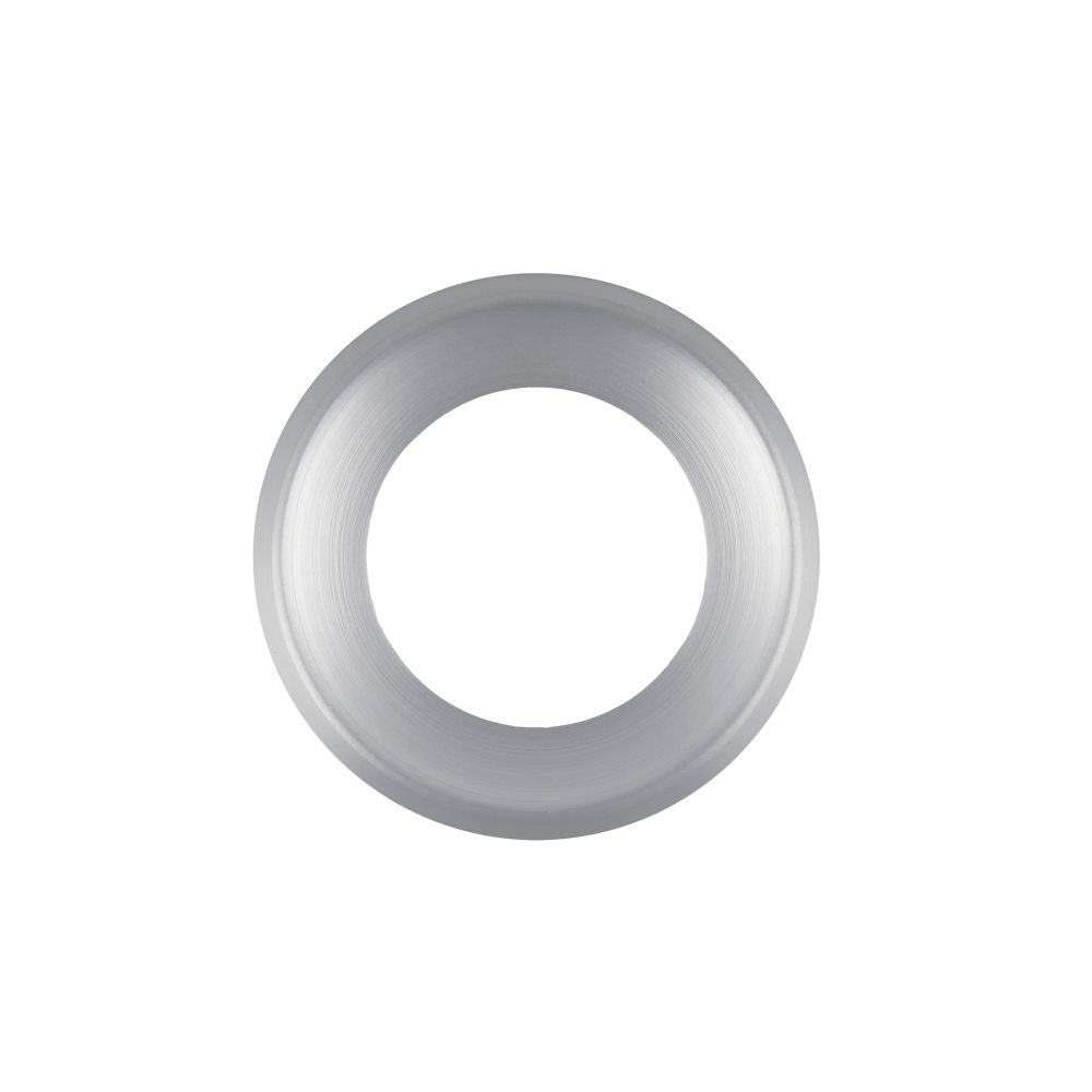 High quality image of the Rosso Maniglie - Spare Picco Round Rose (Single) - Satin Chrome | Sku. rmsr02-sc | available to order from Trade Door Handles.