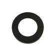 Rosso Maniglie Door Furniture Black Rosso Maniglie - Spare Round Rose (1 pair) - Powder Coat Black