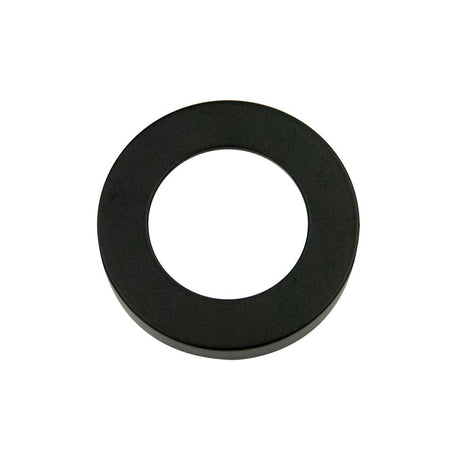 Rosso Maniglie Door Furniture Black Rosso Maniglie - Spare Round Rose (1 pair) - Powder Coat Black