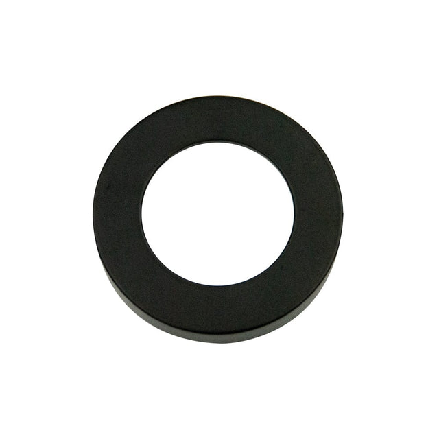 Rosso Maniglie Door Furniture Black Rosso Maniglie - Spare Round Rose (1 pair) - Powder Coat Black