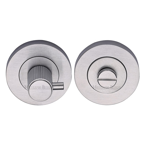 Heritage Brass Linear Turn and Release Satin Chrome Finish