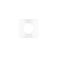 High quality image of the Rosso Tecnica - Squircle Lever Rose Pack - Powder Coated White | Sku. rt-sr-sqr-pcw | available to order from Trade Door Handles.