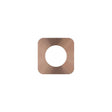 High quality image of the Rosso Tecnica - Squircle Lever Rose Pack - PVD Satin Bronze | Sku. rt-sr-sqr-pvdbz | available to order from Trade Door Handles.