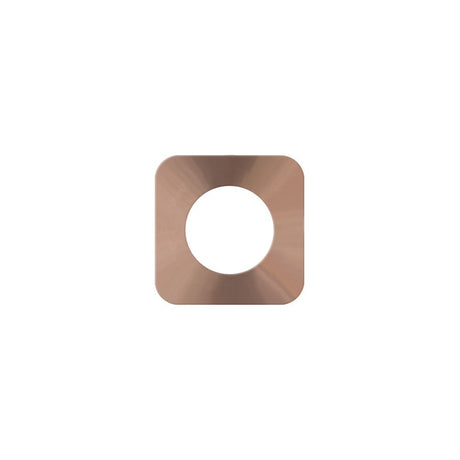 High quality image of the Rosso Tecnica - Squircle Lever Rose Pack - PVD Satin Bronze | Sku. rt-sr-sqr-pvdbz | available to order from Trade Door Handles.