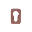 High quality image of the Rosso Tecnica - Euro Profile Escutcheons (Pair) - Rosso Mini Squircle - 50 x 32 x 3 - PVD Satin Bronze | Sku. RT001-MINISQ-PVDBZ | available to order from Trade Door Handles.