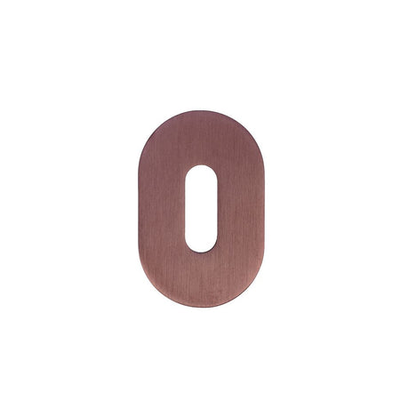 High quality image of the Rosso Tecnica - Standard Profile Escutcheons (Pair) - Rosso Mini - 50 x 32 x 3 - PVD Satin Bronze | Sku. RT002-MINI-PVDBZ | available to order from Trade Door Handles.