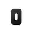High quality image of the Rosso Tecnica - Standard Profile Escutcheons (Pair) - Rosso Mini Squircle - 50 x 32 x 3 - PVD Black | Sku. RT002-MINISQ-PVDBLK | available to order from Trade Door Handles.