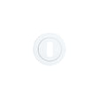 High quality image of the Rosso Tecnica - Standard Profile Escutcheon - Rosso - Powder Coated Matt White | Sku. rt002-pcw | available to order from Trade Door Handles.